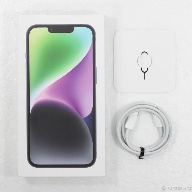 (中古)Apple iPhone14 128GB ミッドナイト MPUD3J/A SIMフリー(262-ud)_4