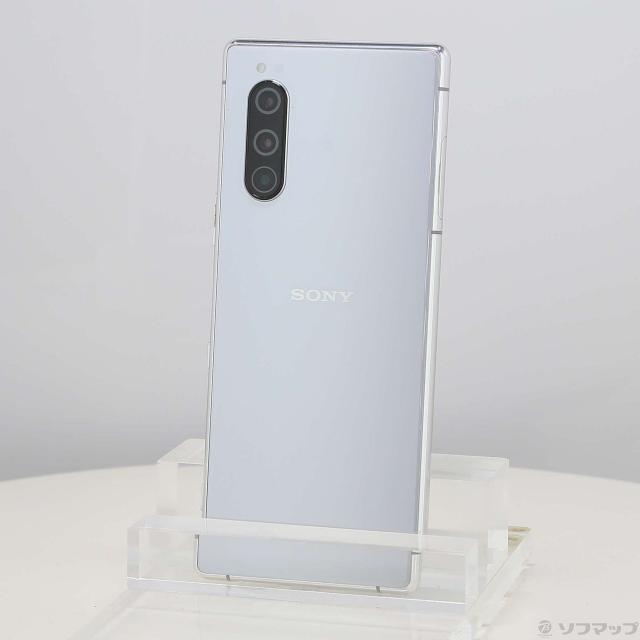 (中古)SONY Xperia 5 128GB グレー J9260JPH SIMフリー(377-ud)
