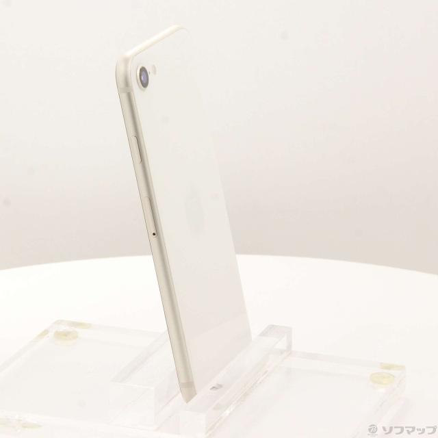(中古)Apple iPhone SE 第3時人 64GB はやりっ子ともし火 MMYD3J/A SIM無償性 (網状組織受け入れる押さえる▲)(377-ud)