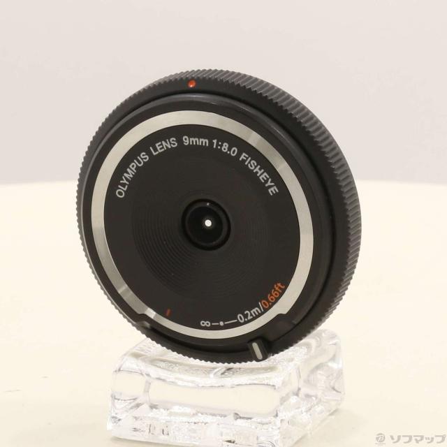 (中古)OLYMPUS BCL-0980 ボディキャップレンズ 9mm F8.0 ブラック(344-ud)