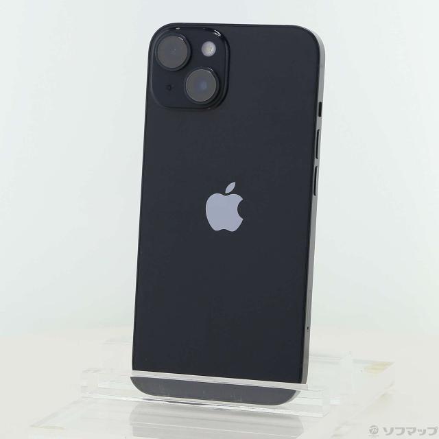 (中古)Apple iPhone14 128GB ミッドナイト MPUD3J/A SIMフリー(377-ud)