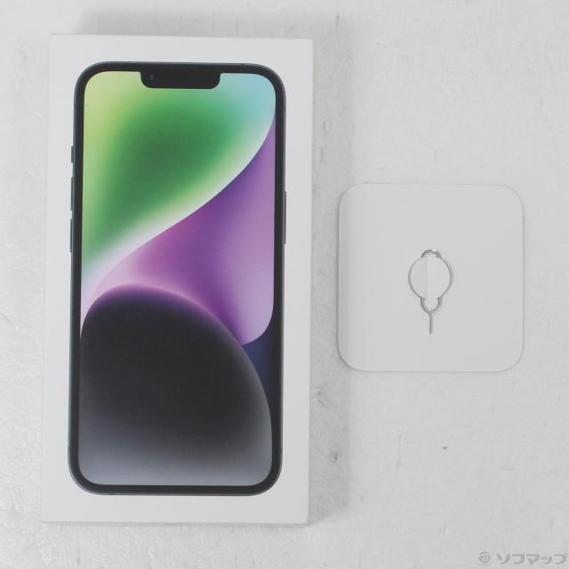 (中古)Apple iPhone14 128GB ミッドナイト MPUD3J/A SIMフリー(377-ud)_4