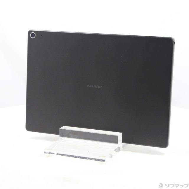 (中古)SHARP Androidタブレット 64GB ブラック SH-T01 Wi-Fi(377-ud)