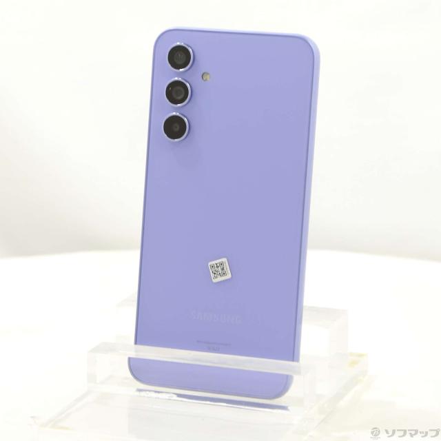 (中古)SAMSUNG Galaxy A54 5G 128GB オーサムバイオレット SCG21 au SIMフリー(269-ud)