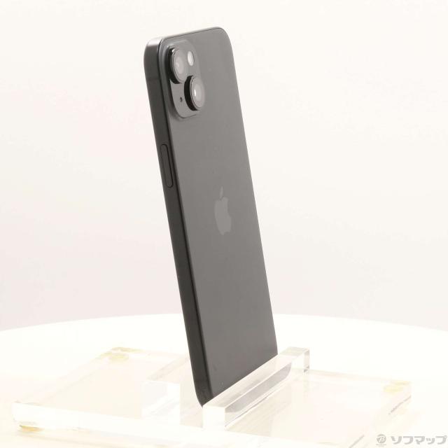 (中古)Apple iPhone15 Plus 128GB ブラック MU083J/A SIMフリー(258-ud)_3