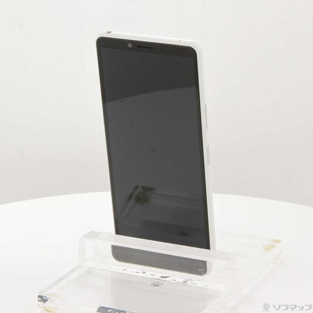 (中古)SONY Xperia 10 II 64GB ホワイト SOV43 auロック解除SIMフリー(348-ud)_2