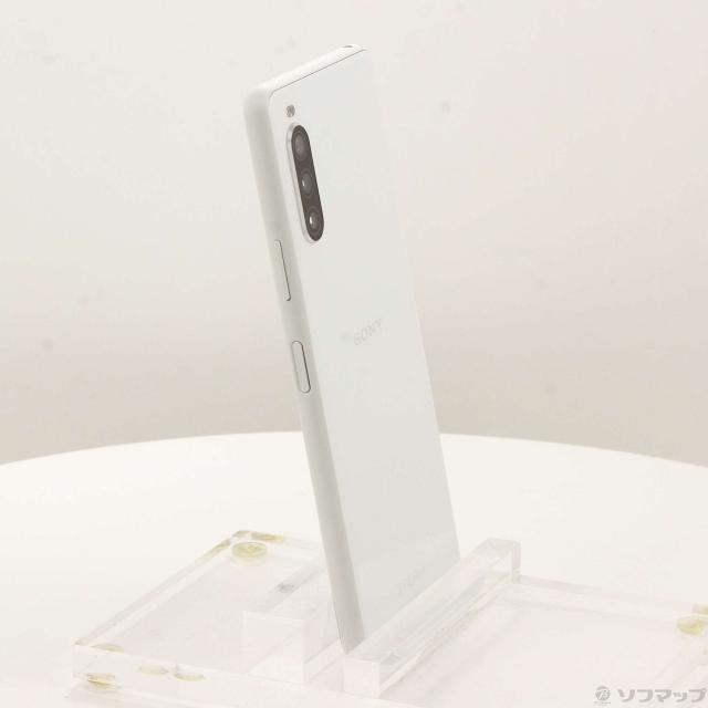 (中古)SONY Xperia 10 II 64GB ホワイト SOV43 auロック解除SIMフリー(348-ud)_3