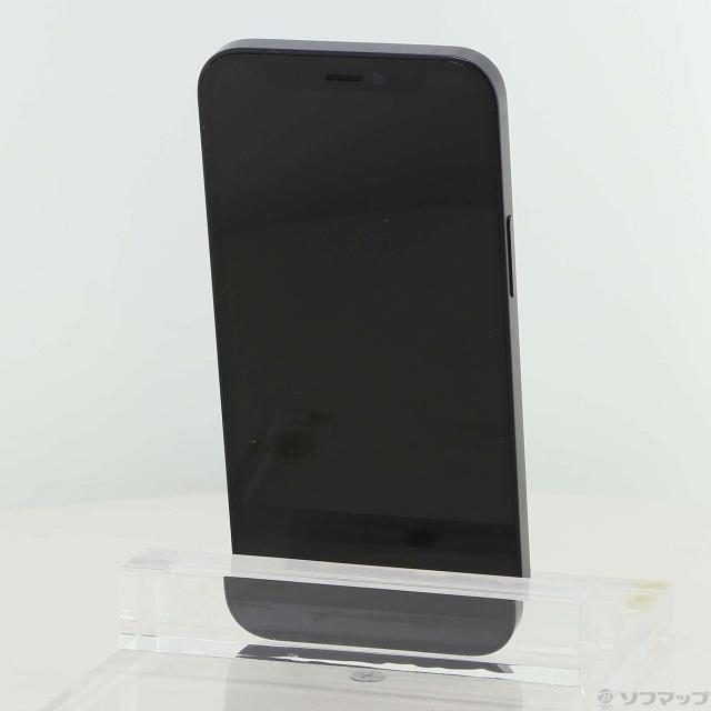 中古)Apple iPhone12 mini 64GB ブラック MGA03J/A SIMフリー(348-ud)