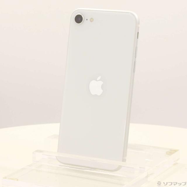 (中古)Apple iPhone SE 第2時人 128GB 白いこと MXD12J/A SIM無償性(377-ud)