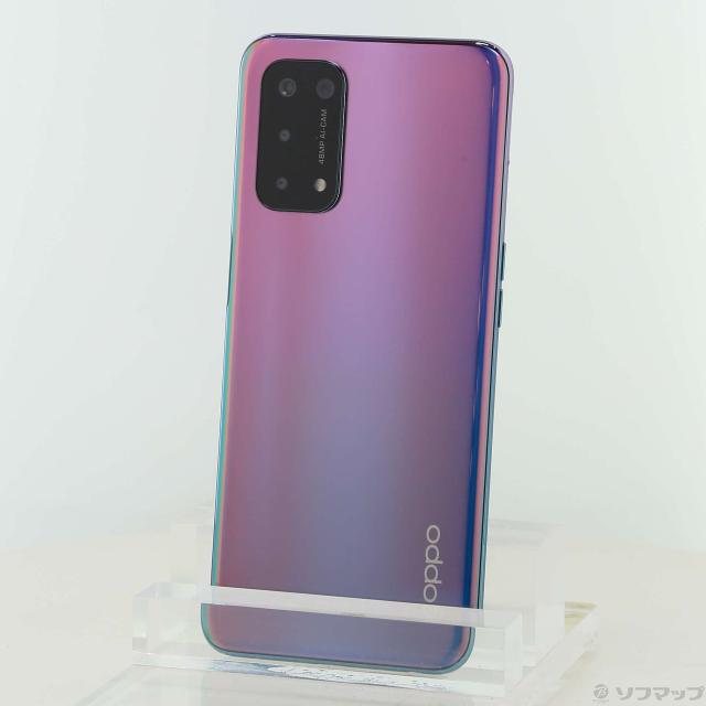 中古)OPPO OPPO A54 5G 64GB ファンタスティックパープル OPG02 au