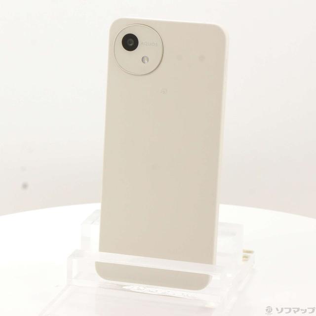 中古)SHARP AQUOS wish4 64GB ホワイト SH-52E docomo SIMフリー(349 