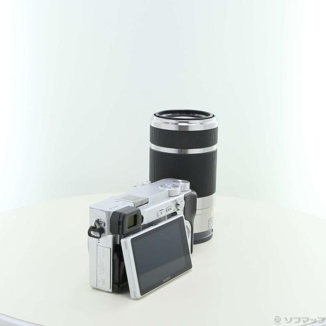 (中古)SONY α6400 ILCE-6400Y ダブルズームレンズキット シルバー(258-ud)_1