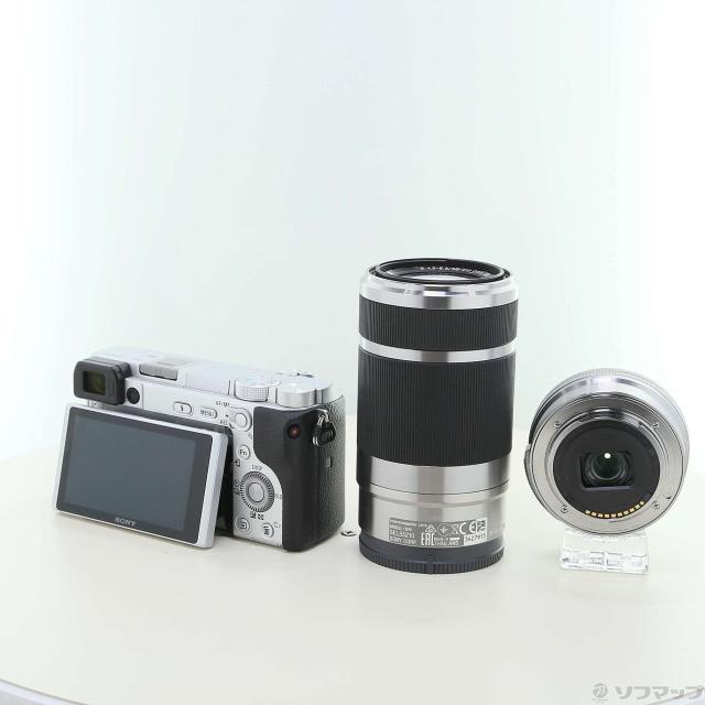(中古)SONY α6400 ILCE-6400Y ダブルズームレンズキット シルバー(258-ud)_2