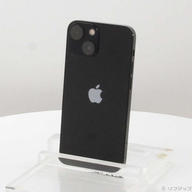 (中古)Apple iPhone13 mini 128GB ミッドナイト MLJC3J/A SIMフリー(258-ud)