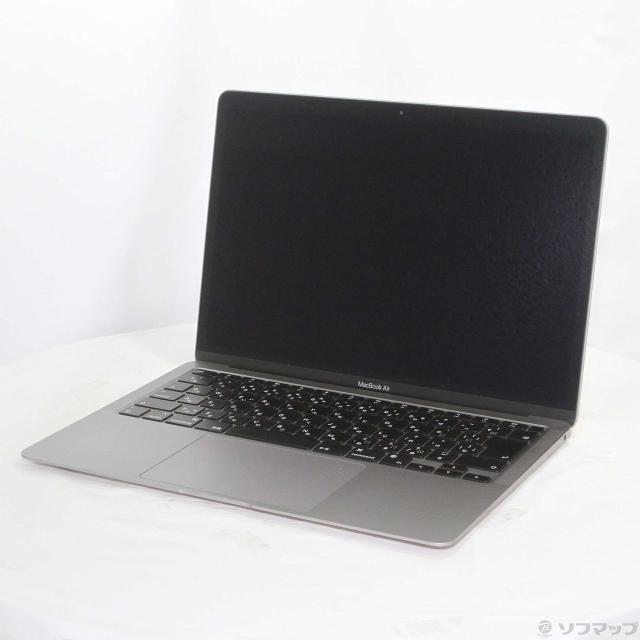 (中古)MacBook Air 13.3-inch Late-2020 MGN63J/A M1 8コアCPU_7コアGPU 8GB SSD256GB スペースグレイ (15.7 Sequoia)(377-ud)