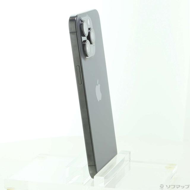 (中古)Apple iPhone15 Pro Max 256GB ブラックチタニウム MU6P3J/A SIMフリー(276-ud)