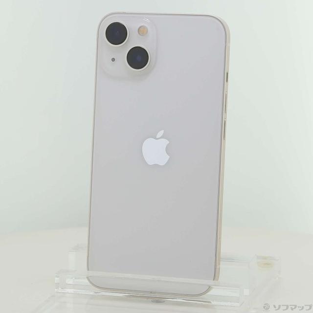 (中古)Apple iPhone13 128GB スターライト MLND3J/A SIMフリー(262-ud)