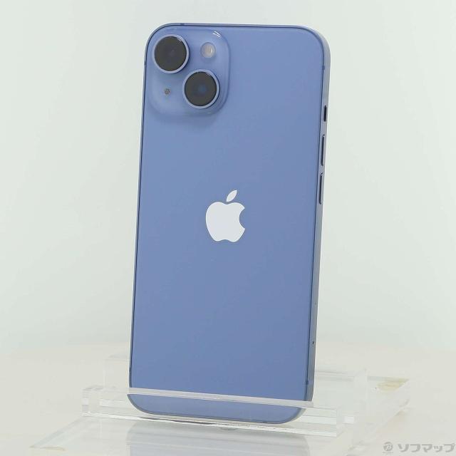 中古)Apple iPhone14 128GB ブルー MPVJ3J/A SIMフリー(377-ud)【公式 