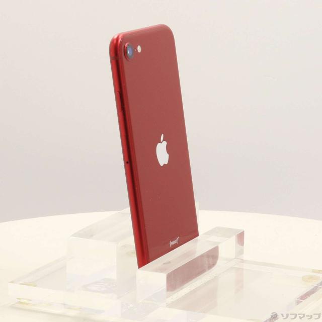 中古)Apple iPhone SE 第3世代 128GB プロダクトレッド MMYH3J/A SIM