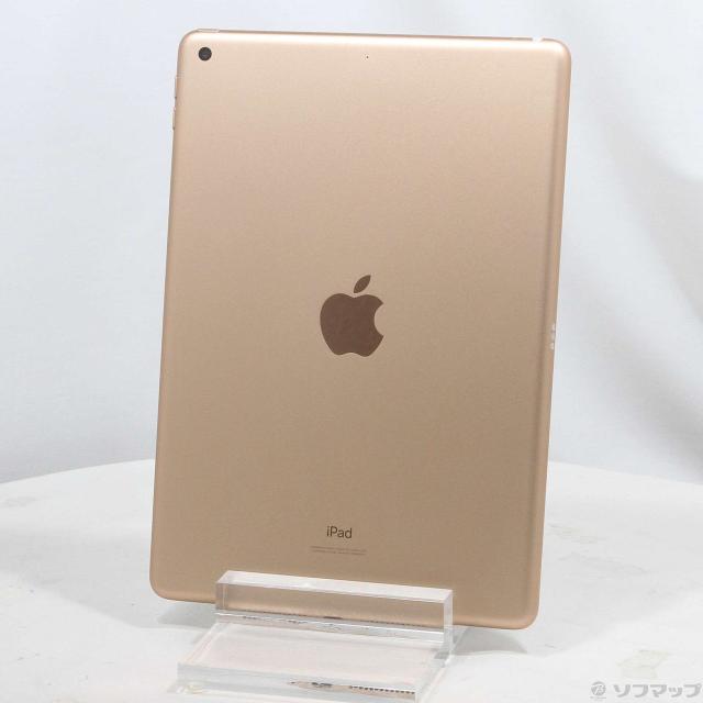 中古)Apple iPad 第7世代 128GB ゴールド NW792J/A Wi-Fi(295-ud 