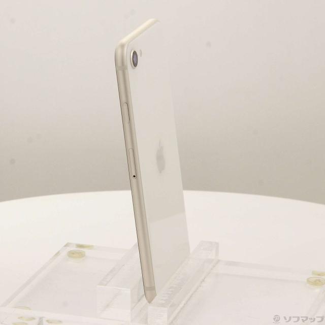 (中古)Apple iPhone SE 第3世代 64GB スターライト MMYD3J/A SIMフリー(377-ud)_3