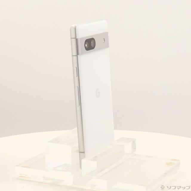(中古)GOOGLE Google Pixel 7a 128GB スノー GOSAU2 Softbank SIMフリー(269-ud)_3