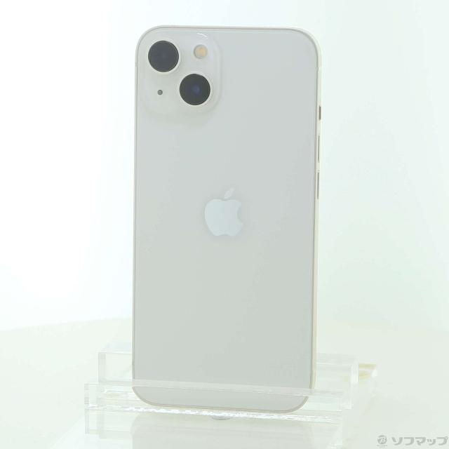 (中古)Apple iPhone13 128GB スターライト MLND3J/A SIMフリー(258-ud)