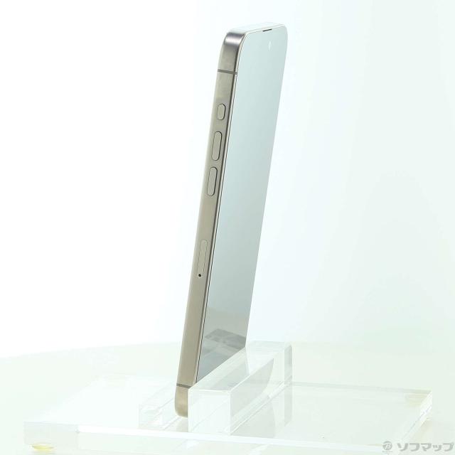 (中古)Apple iPhone15 Pro Max 256GB ナチュラルチタニウム MU6R3J/A SIMフリー(348-ud)