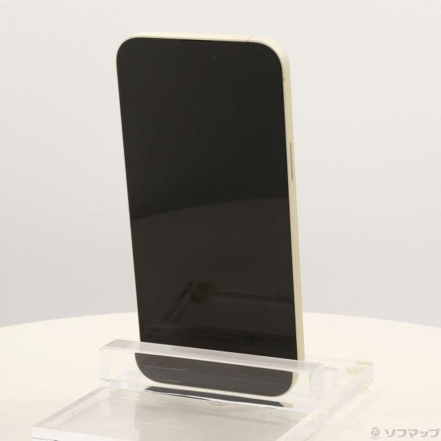(中古)Apple iPhone15 Plus 256GB イエロー MU0J3J/A SIMフリー(258-ud)_2