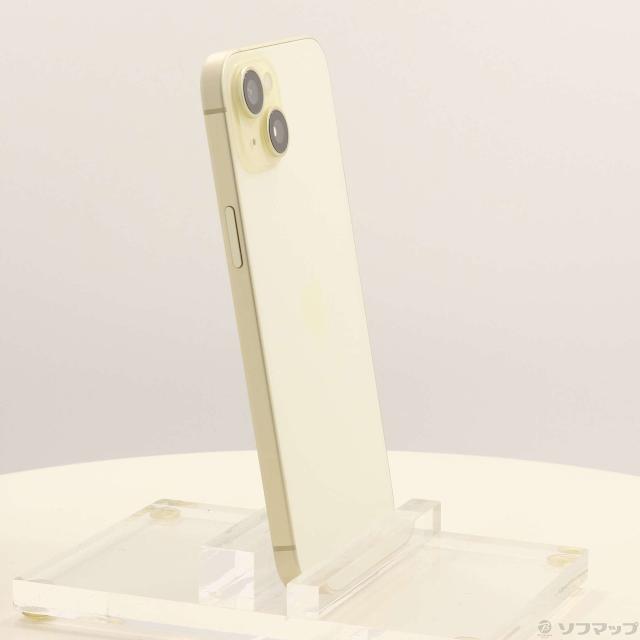 (中古)Apple iPhone15 Plus 256GB イエロー MU0J3J/A SIMフリー(258-ud)_3