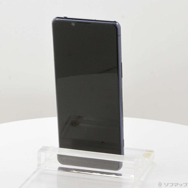 (中古)SONY Xperia 5 II 128GB ブルー SO-52A docomoロック解除SIMフリー(348-ud)_2