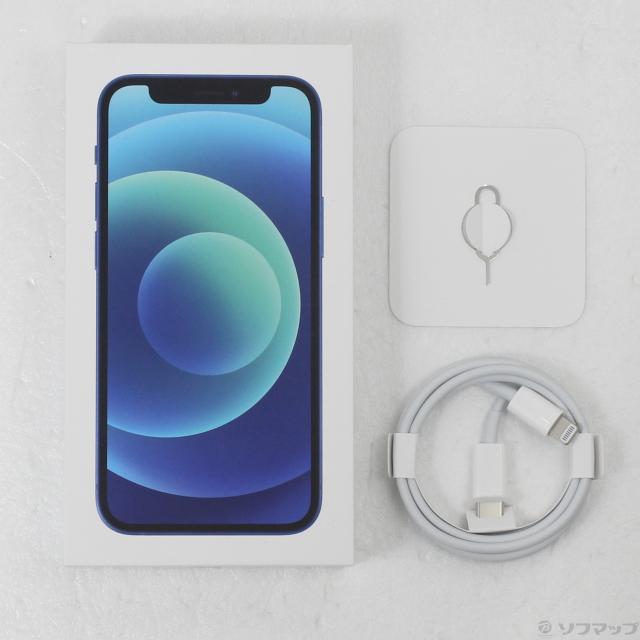 (中古)Apple iPhone12 mini 256GB ブルー MGDV3J/A SIMフリー(295-ud)_4