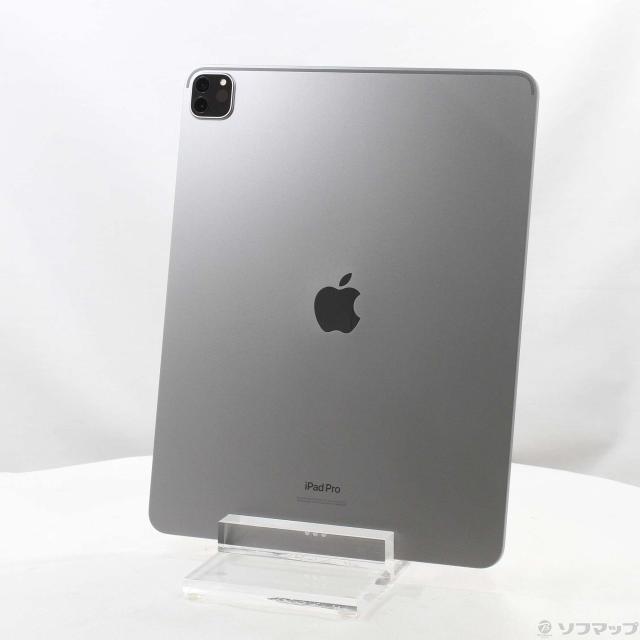 (中古)Apple iPad Pro 12.9インチ 第6世代 256GB スペースグレイ MNXR3J/A Wi-Fi(348-ud)