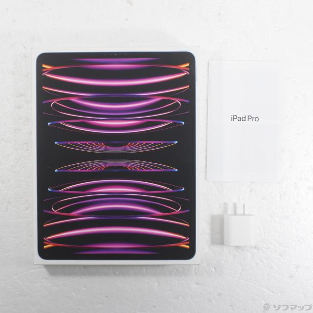 (中古)Apple iPad Pro 12.9インチ 第6世代 256GB スペースグレイ MNXR3J/A Wi-Fi(348-ud)_4
