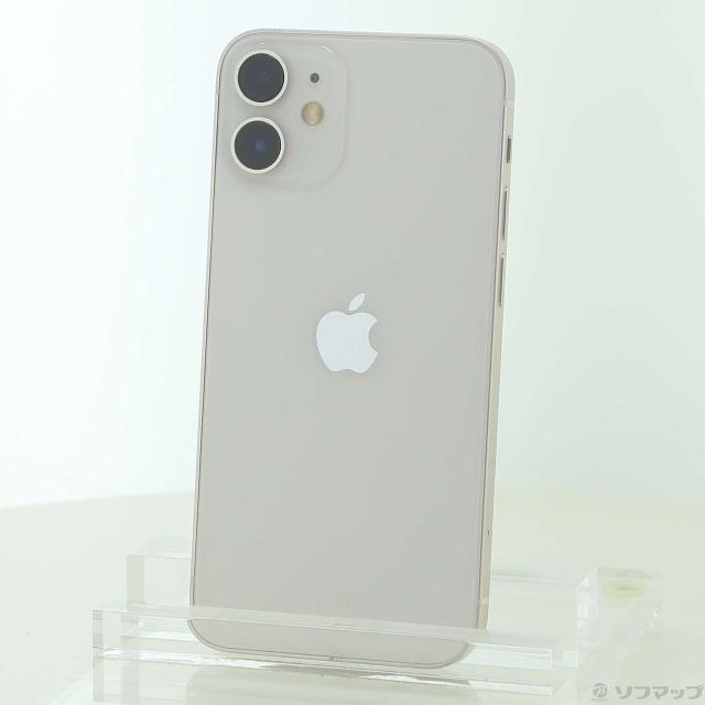 (中古)Apple iPhone12 mini 64GB ホワイト MGA63J/A SIMフリー(349-ud)