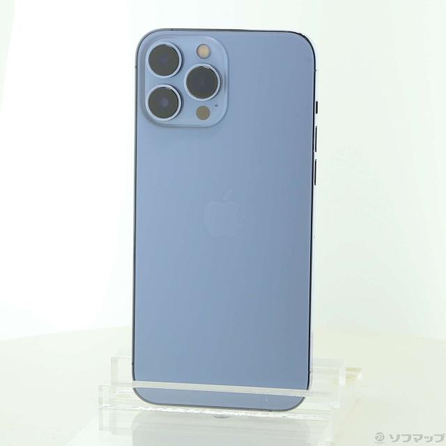 (中古)Apple iPhone13 Pro Max 1TB シエラブルー MLKK3J/A SIMフリー(258-ud)