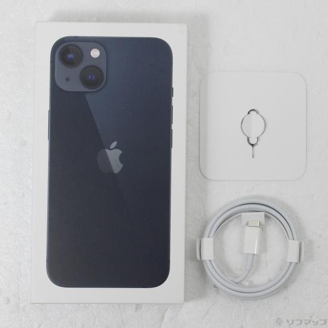 (中古)Apple iPhone13 128GB ミッドナイト MLNC3J/A SIMフリー(262-ud)_4