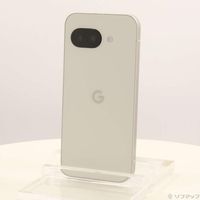 中古)GOOGLE Google Pixel 9a 128GB ポーセリン G3Y12 docomo SIM 