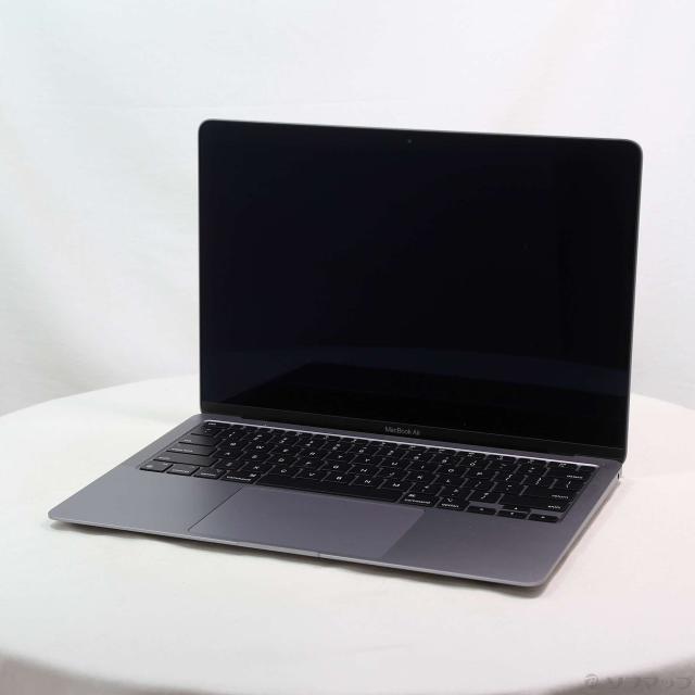 (中古)MacBook Air 13.3-inch Late-2020 MGN63J/A M1 8コアCPU_7コアGPU 16GB SSD256GB スペースグレイ (26.3 Tahoe)(269-ud)