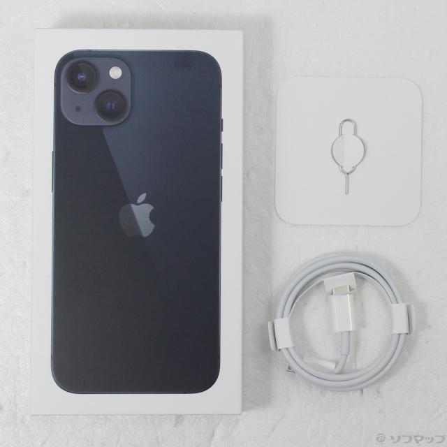 (中古)Apple iPhone13 128GB ミッドナイト MLNC3J/A SIMフリー(262-ud)_4