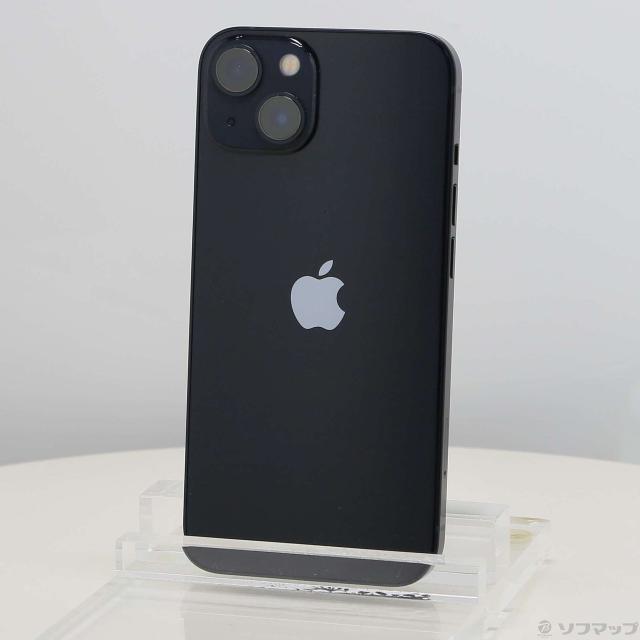 (中古)Apple iPhone13 128GB ミッドナイト NLNC3J/A SIMフリー(262-ud)