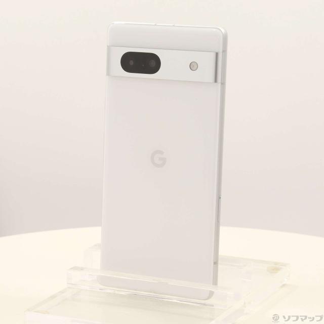 (中古)GOOGLE Google Pixel 7a 128GB スノー GA04274-JP SIMフリー(344-ud)