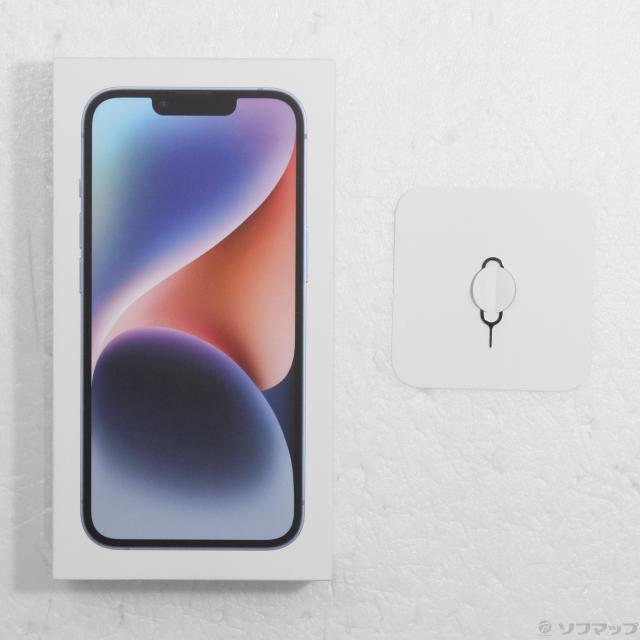 (中古)Apple iPhone14 128GB ブルー MPVJ3J/A SIMフリー(258-ud)_4