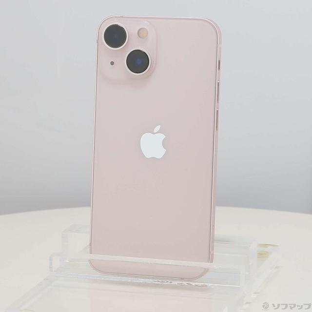 中古)Apple iPhone13 mini 128GB ピンク MLJF3J/A SIMフリー(262-ud