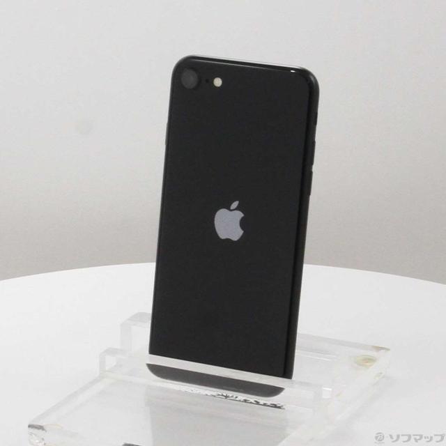 (中古)Apple iPhone SE 第3世代 64GB ミッドナイト MMYC3J/A SIMフリー(297-ud)