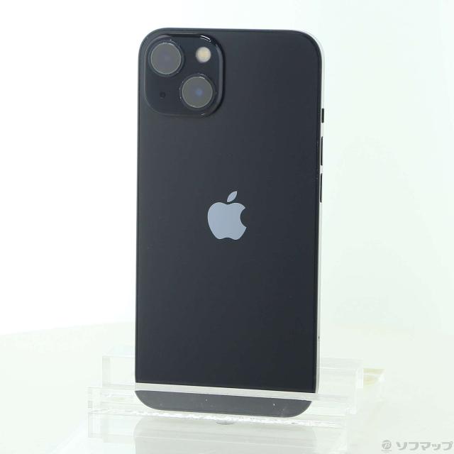 (中古)Apple iPhone13 128GB ミッドナイト MLNC3J/A SIMフリー(262-ud)