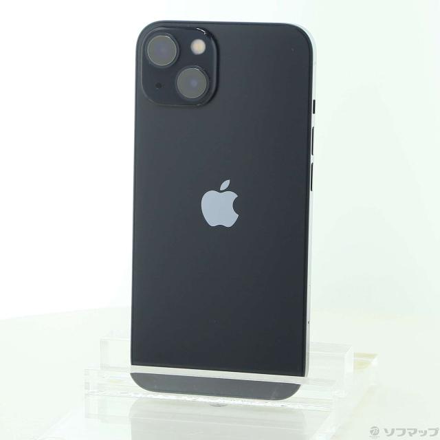 (中古)Apple iPhone13 128GB ミッドナイト MLNC3J/A SIMフリー(262-ud)