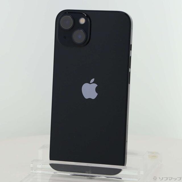 (中古)Apple iPhone13 128GB ミッドナイト MLNC3J/A SIMフリー(262-ud)