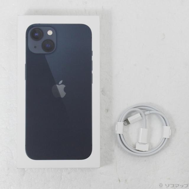 (中古)Apple iPhone13 128GB ミッドナイト MLNC3J/A SIMフリー(262-ud)_4