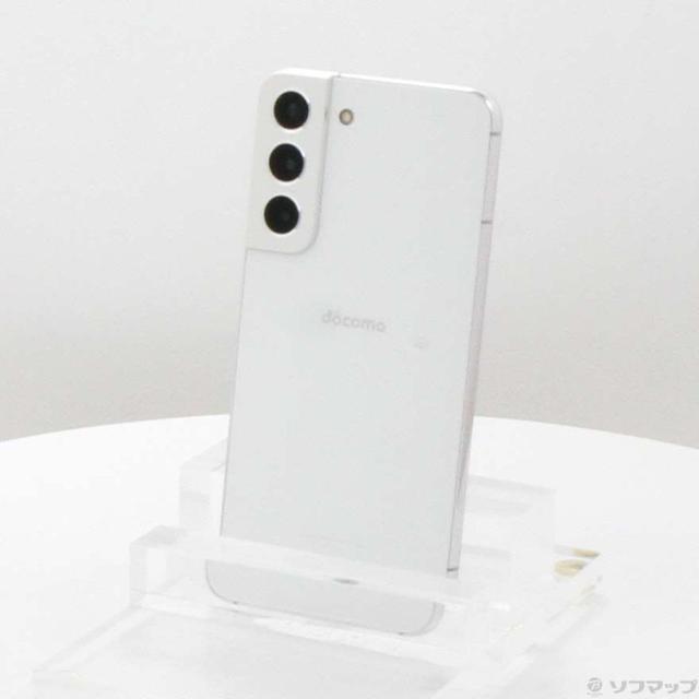 (中古)SAMSUNG GALAXY S22 256GB ファントムホワイト SC-51C docomo SIMフリー(377-ud)